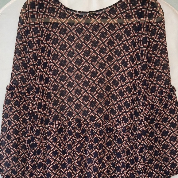 Minkie Unlined long sleeve dress. Made in UK. Sz. M - Picture 11 of 12